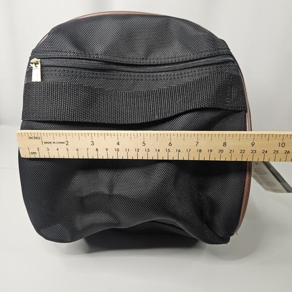 NWT Vtg LARK Travel Duffle Bag Carry On Suitcase Luggage Soft Black 20” Lock&K - Picture 5 of 13